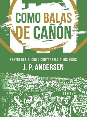 cover image of Como balas de cañón